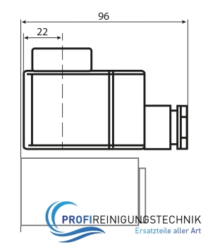 Hochdruckmagnetventilspule Danfoss